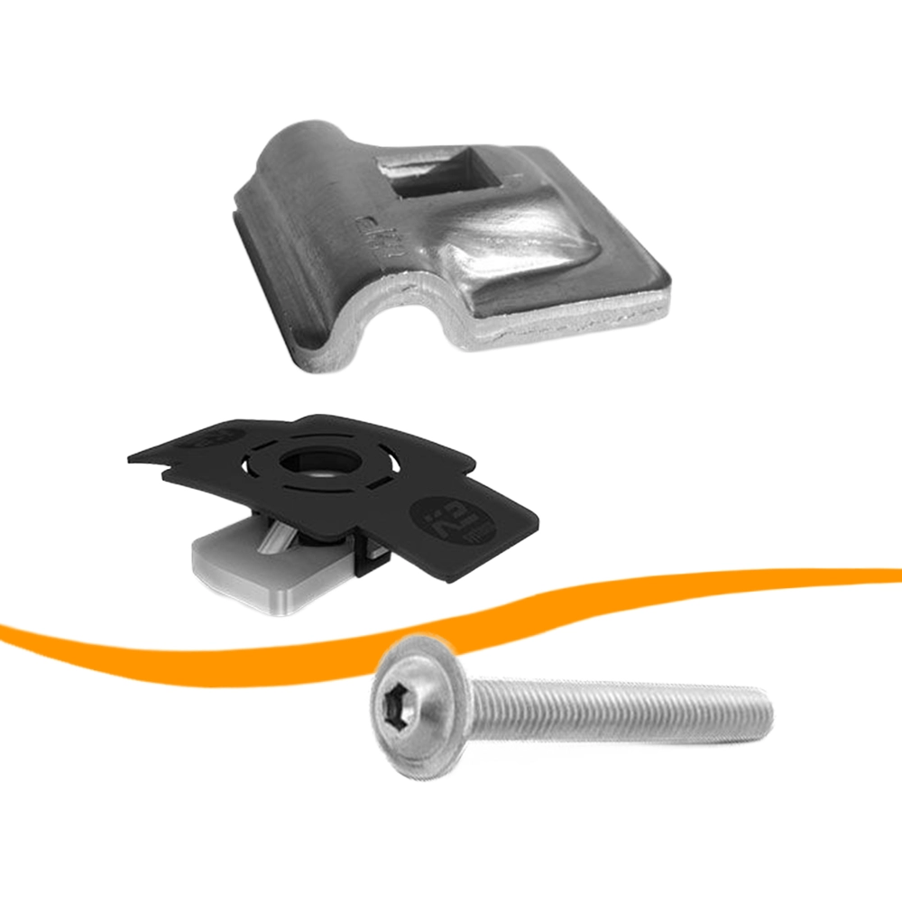 K2 Systems Blitzschutzklemme 8 mm Set