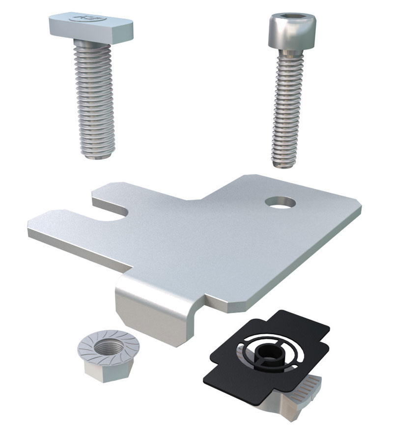 K2 Systems Kreuzverbinder-Set für K2 Schienen