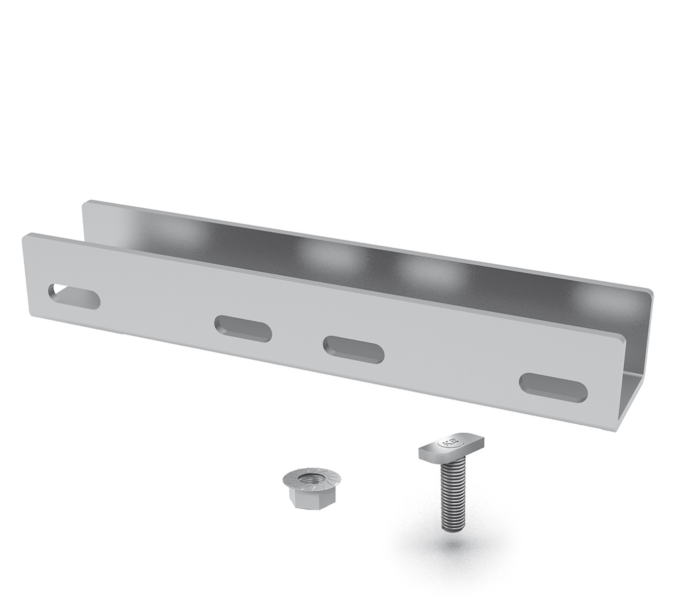 K2 Systems Schienenverbinder Set für K2 SingleRail 36