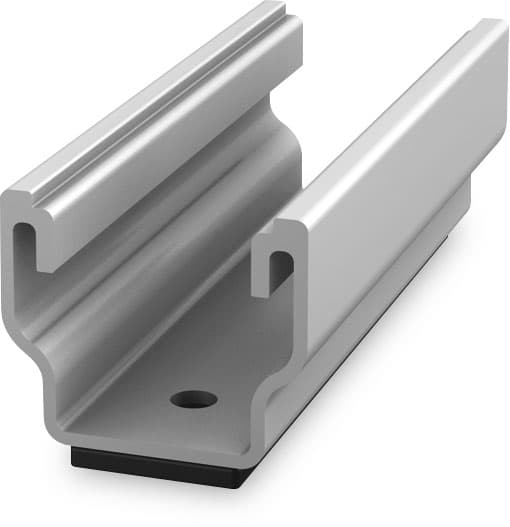 aluminium, Schiene, U-Profil, Profil, Nutfläche