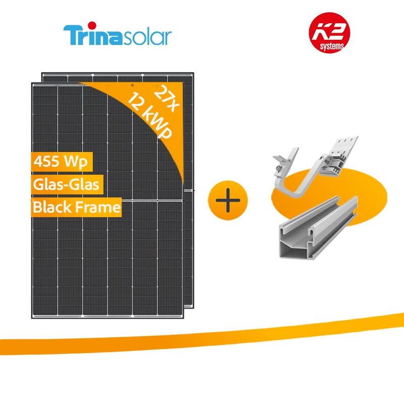 12 kWp Trina Vertex S+ TSM-460 - GEN Set