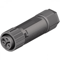 Kabelstecker, Rundsteckverbinder, Datenkabel, Multipin-Stecker, Abschlusskappe, Adapter, Verbindung, Adapter, Großrohr, Gummi
