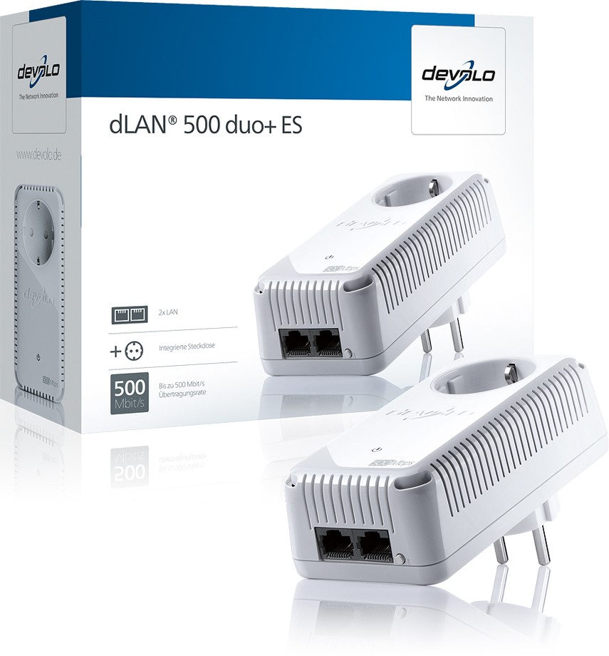 Develo dLAN® dLAN® 500 duo+ ES Powerline Adapter