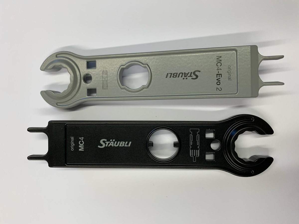 Stäubli Montageschlüsselset PV-MS-PLS für MC4 und MC4 EVO 2