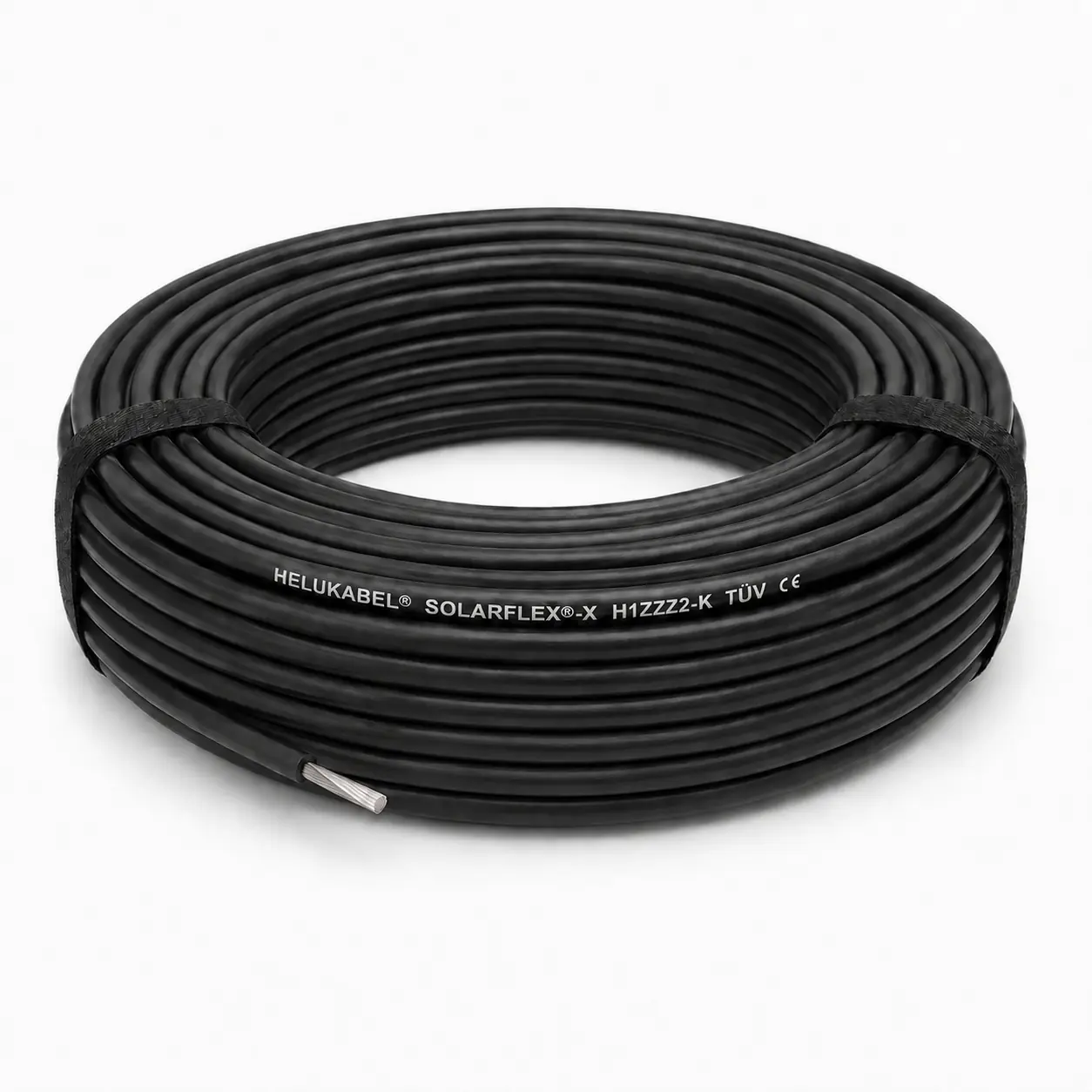 Kabel, Schwarz, Solarflex, Solarkabel, Coaxial?