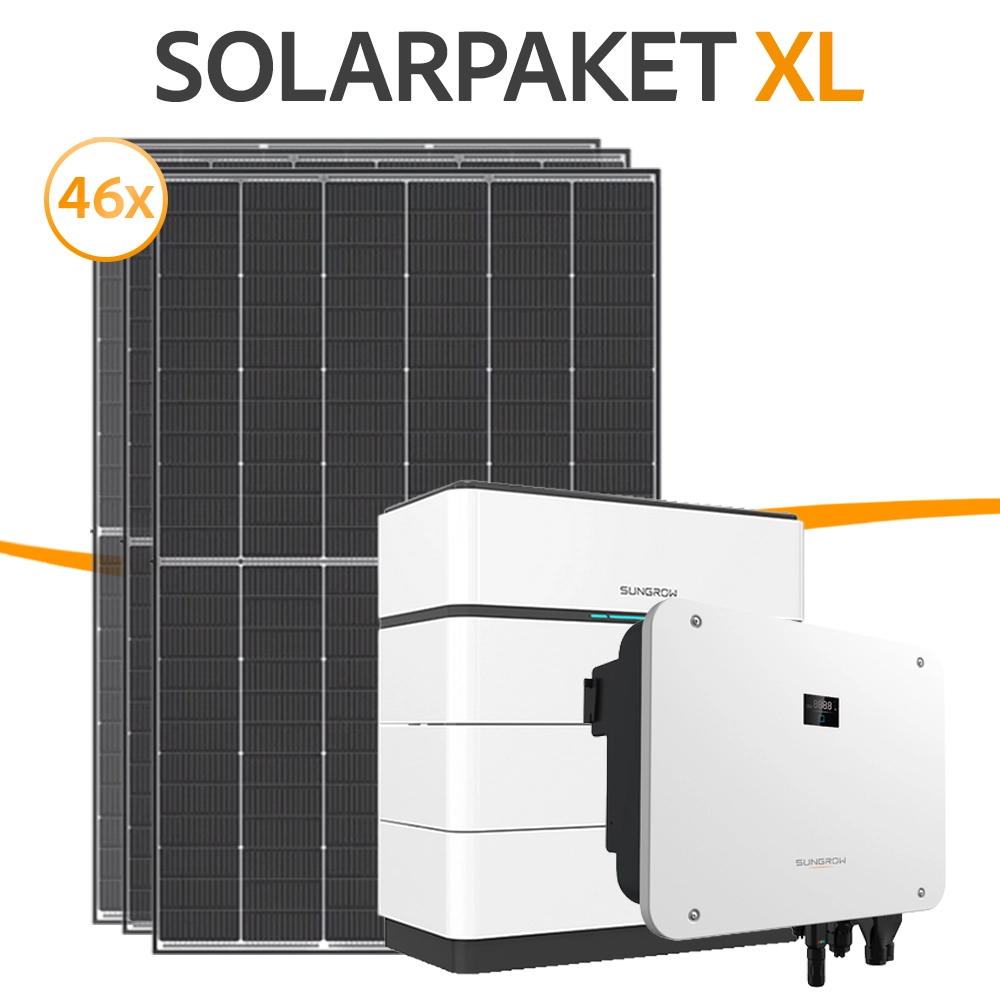 Solarmodule, Solaranlage, Wechselrichter, Speicher, 46x