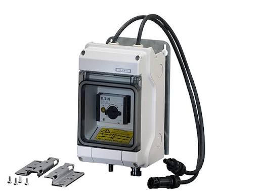 Hensel PV-GAK KV PV 2211 mit Generatorfreischalter, Schaltnetzteil, Schutzschalter, Gehäuse, Kabel, Montagezubehör