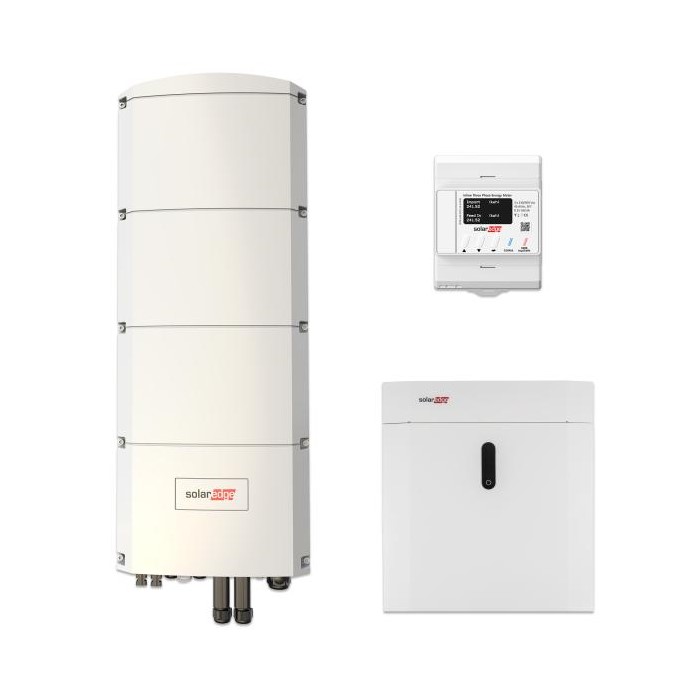 SolarEdge HOME BATTERY 4,6 (4,85*) kWh + SE8K-RWB Home Hub Wechselrichter
