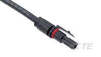 TE Solarlok Slim Line Stecker PLUS (Rot)
