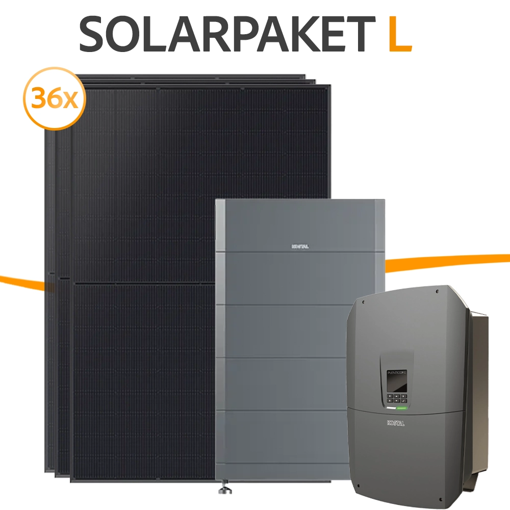 16 kWp Solarpaket L - Kostal + Trina Solar