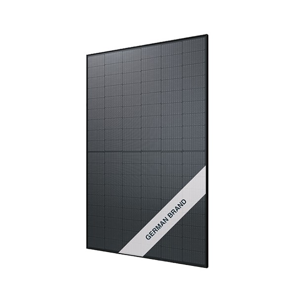 Solarmodul, Solarpanel, Photovoltaik, Glasoberfläche, Rahmen Schwarz, Solarmodul, PV-Solarmodul, Solarpanel, Photovoltaik, Gerätemuster
