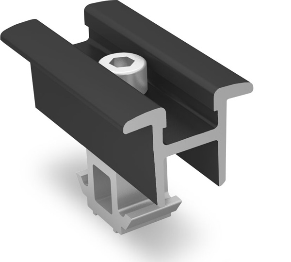 K2 Systems MiniClamp Mittelklemme schwarz