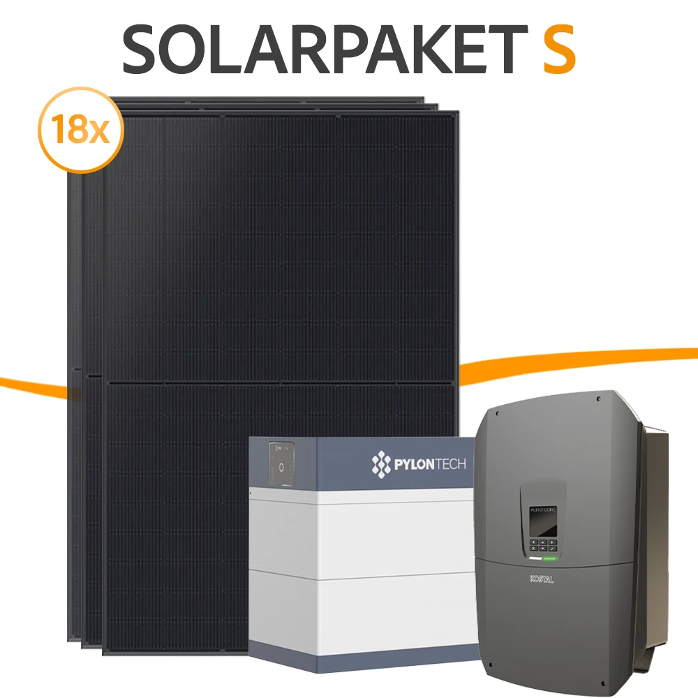 Solarpeket, Komplettset, 8 kWp Anlage, Photovoltaik, Kostal, Pylontech