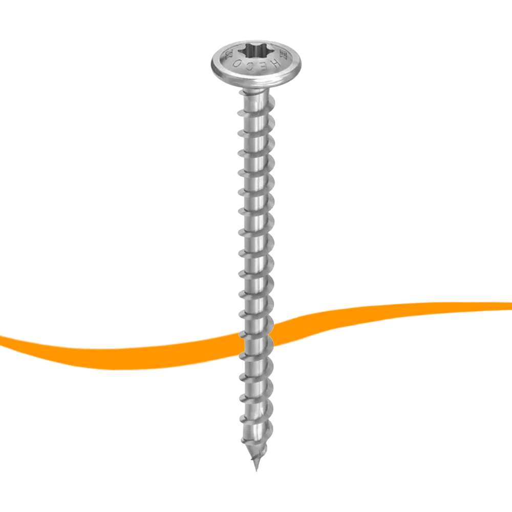 Schraube, Senkschraube, Holzschraube, Stahl, Metall