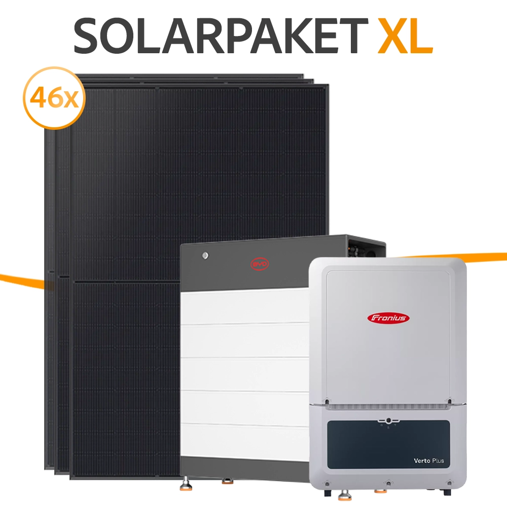 Solarpeket, Komplettset, 6 kWp Anlage, Photovoltaik, Fronius, BYD