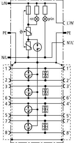 elektrischer schaltplan, kabelnetz, verdrahtungsdiagramm, schaltersymbole, dreiphasen anschluss, Schaltplan, Elektrische Verdrahtung, Kabelanschluss, Steckverbinder, Anschlussmarkierungen