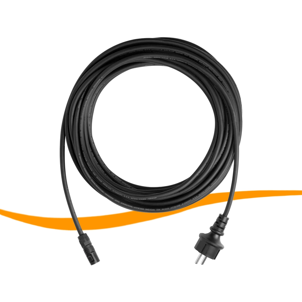 Anker Solix Solarbank Schuko Anschlusskabel (15m)