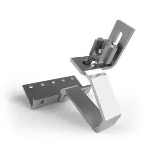 Halterung, Montagehalter, Metall, Schwarz, Klemmen