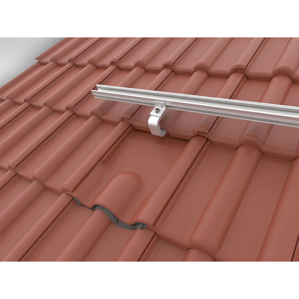 Dachziegel, Terrakotta, Rinne, Halter, Dachlichtführung