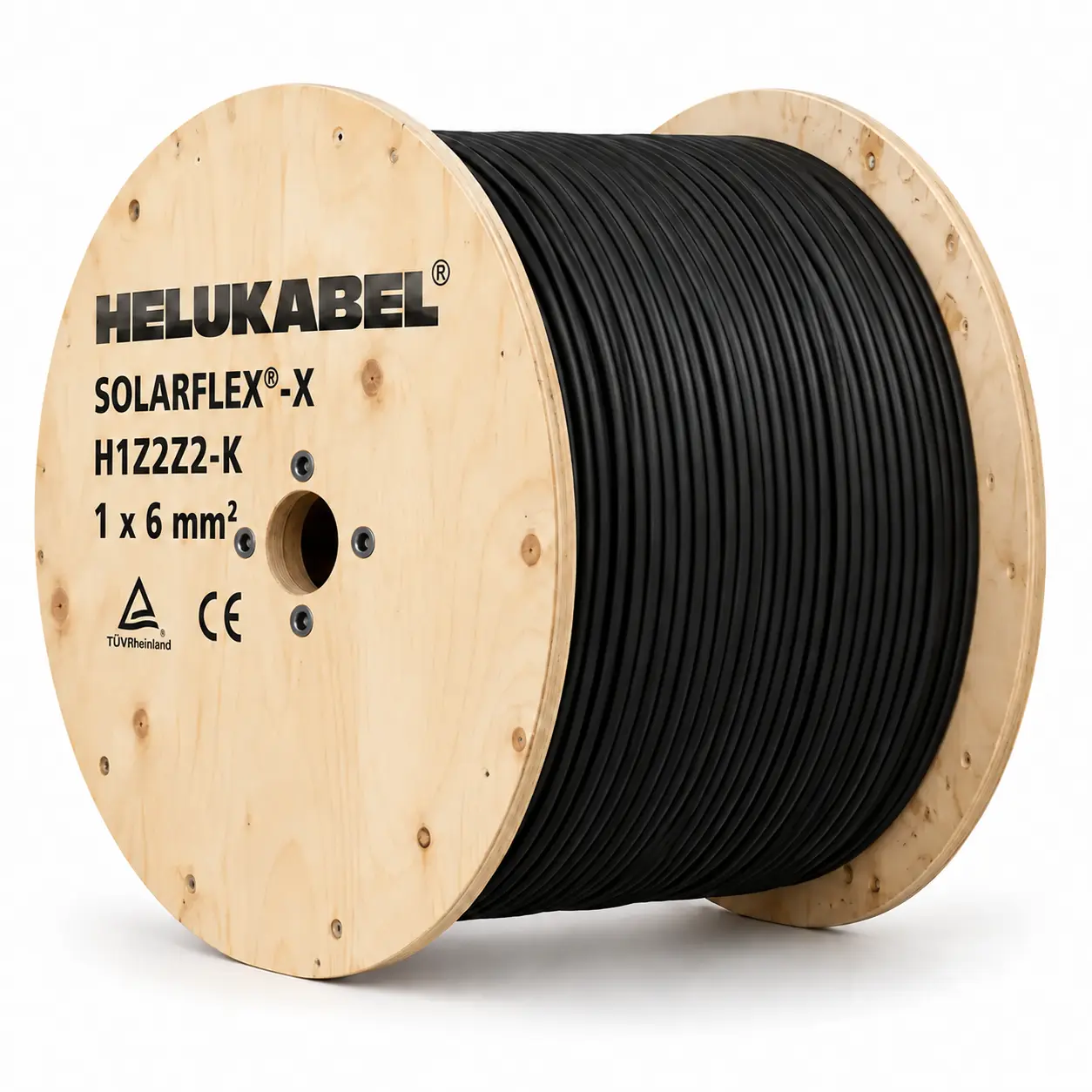 Kabel, Schwarz, Kaufspule, Solarflex, dicke