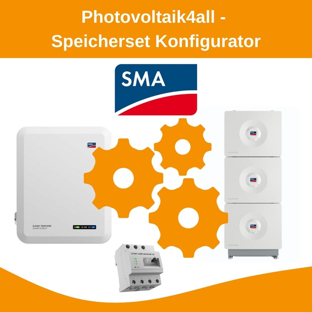 Speicherset Konfigurator SMA Tripower SE + SMA Home Storage