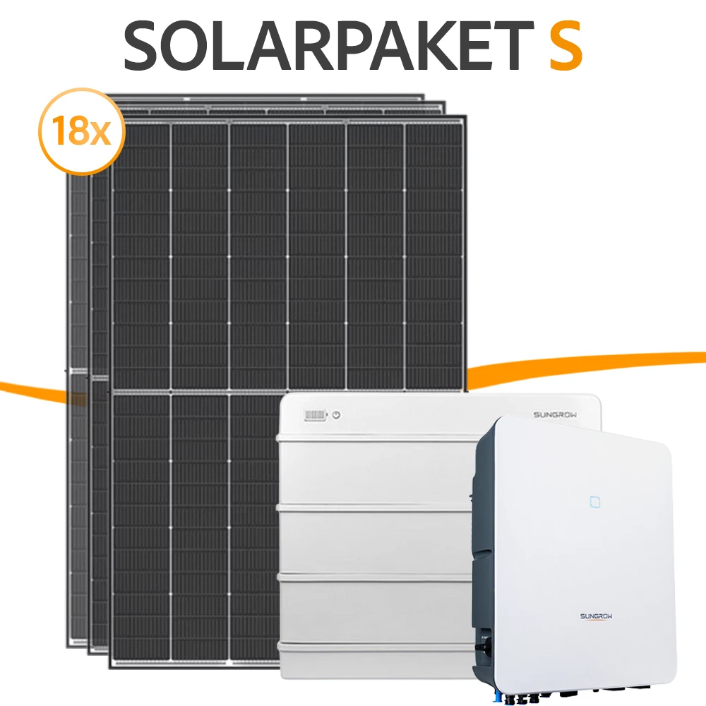 8 kWp Solarpaket S - Sungrow + Trina Solar