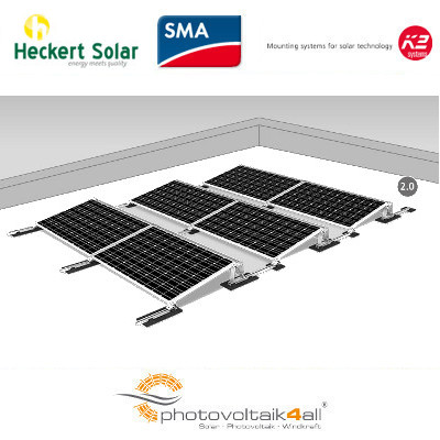 Photovoltaik Komplettanlage K2 S-Dome, Solarmodul, Photovoltaik, Montagesystem, Solaranlage, Gerüst/Frame, solarpanel, Photovoltaik, Montagesystem, Solararray, Modul