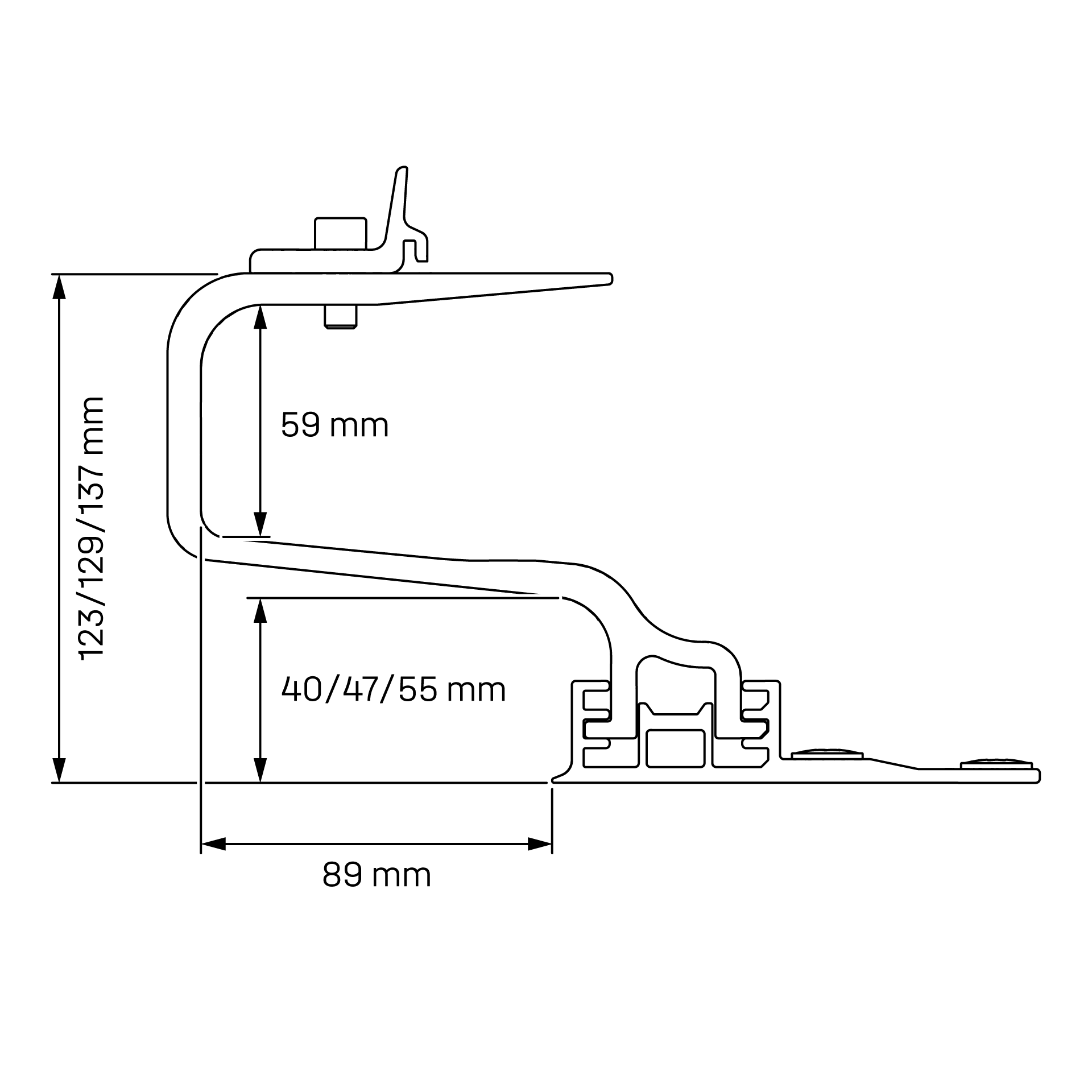 Diagramm, Handlung, Sinken, Waschbeckenhahn, Planen, C-clip, Metallhalter, Montageprofil, Rechteckwinkelhalter, Bauteil, C-clip, Aluminium profil, L-Profil, Abmessungen, Montagehalterung