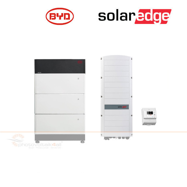 BYD B-BOX PREMIUM LVS 12.0 (12 kWh) + SolarEdge RWS Hybrid 48V