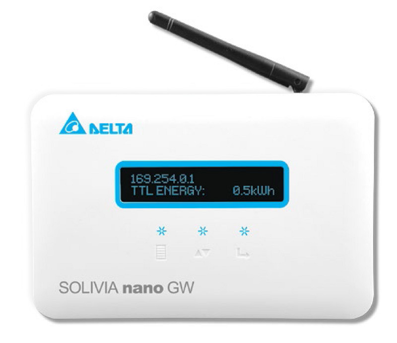 Delta Solivia nano Gateway, Modem, Router, Solaranlage, Batterieüberwachung, Nano GW, Solivia nano GW, WLAN Router, GSM Modem, Hybrid-Wechselrichter, Solarenergie