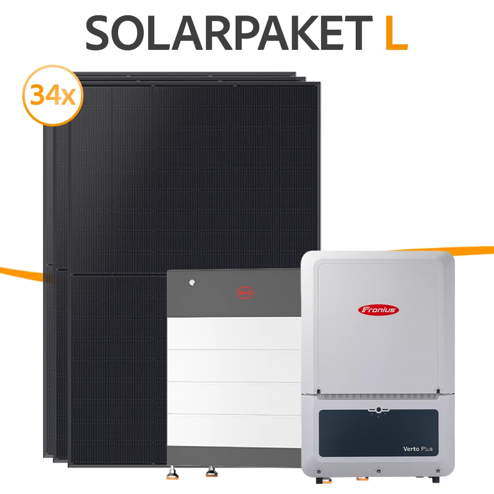 Solarpeket, Komplettset, 6 kWp Anlage, Photovoltaik, Fronius, BYD