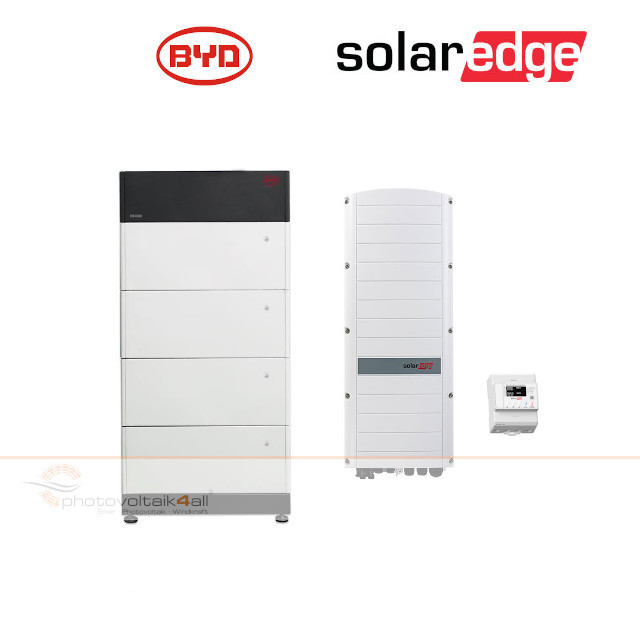 BYD B-BOX PREMIUM LVS 16.0 (16 kWh) + SolarEdge RWS Hybrid 48V