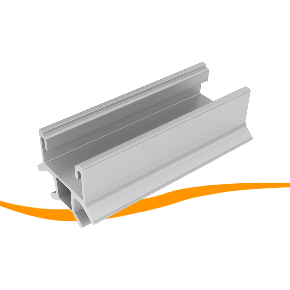 Aluminiumprofil, Gehäuseprofil, Flachkanal, Profil, Strukturprofil