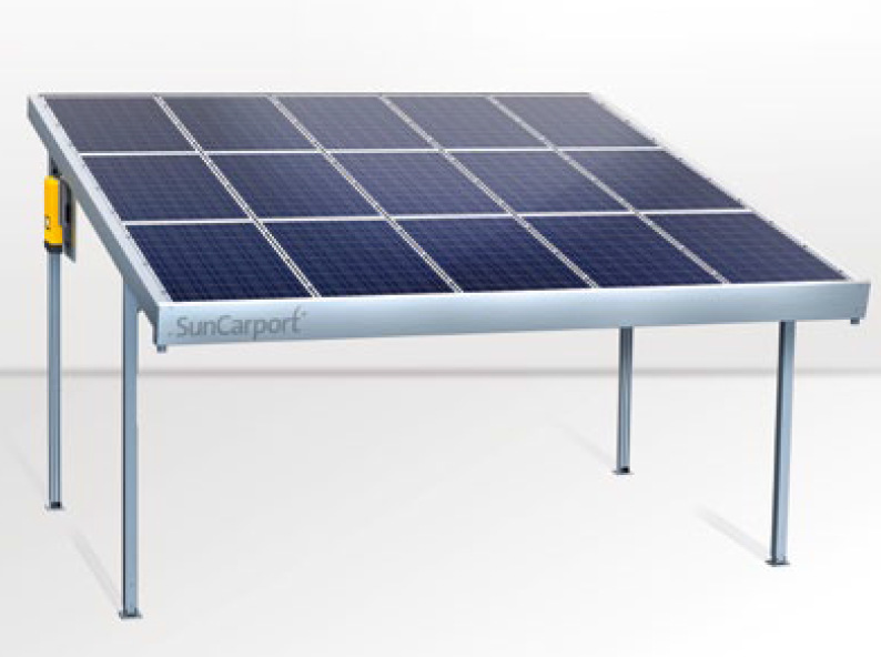 SolarWorld SunCarport Doppel 15x Längs blue 3,750 kWp