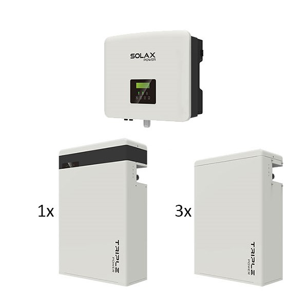 SolaX T-BAT H 23.0 V2.1 + SolaX X3-HYBRID Wechselrichter Set