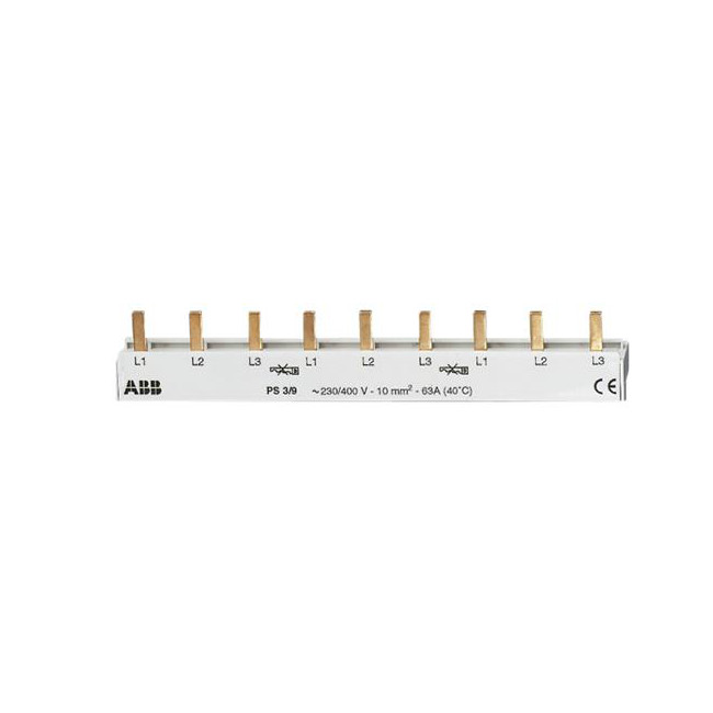 ABB Phasenschiene 3-phasig 10mm² 9 Pins