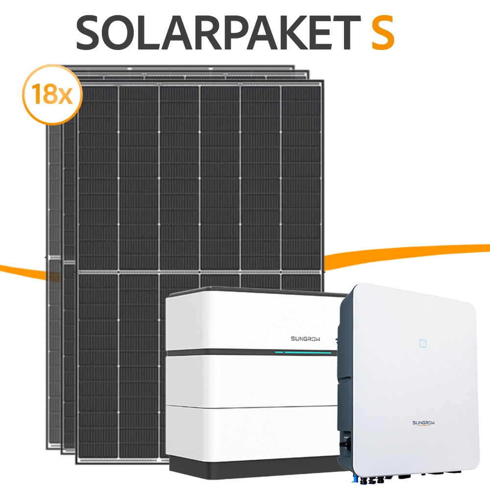 8 kWp Solarpaket S - Sungrow + Trina Solar