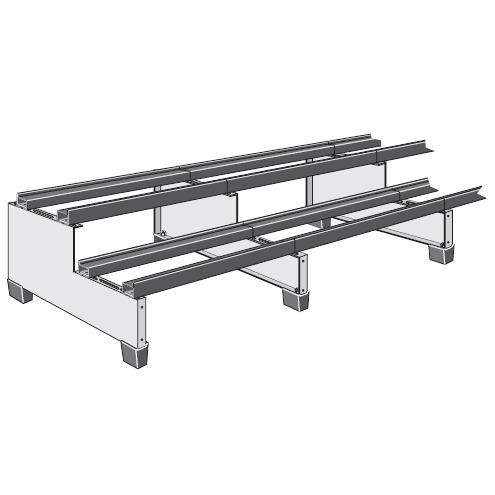 Batteriegestelle in verschieden Größen