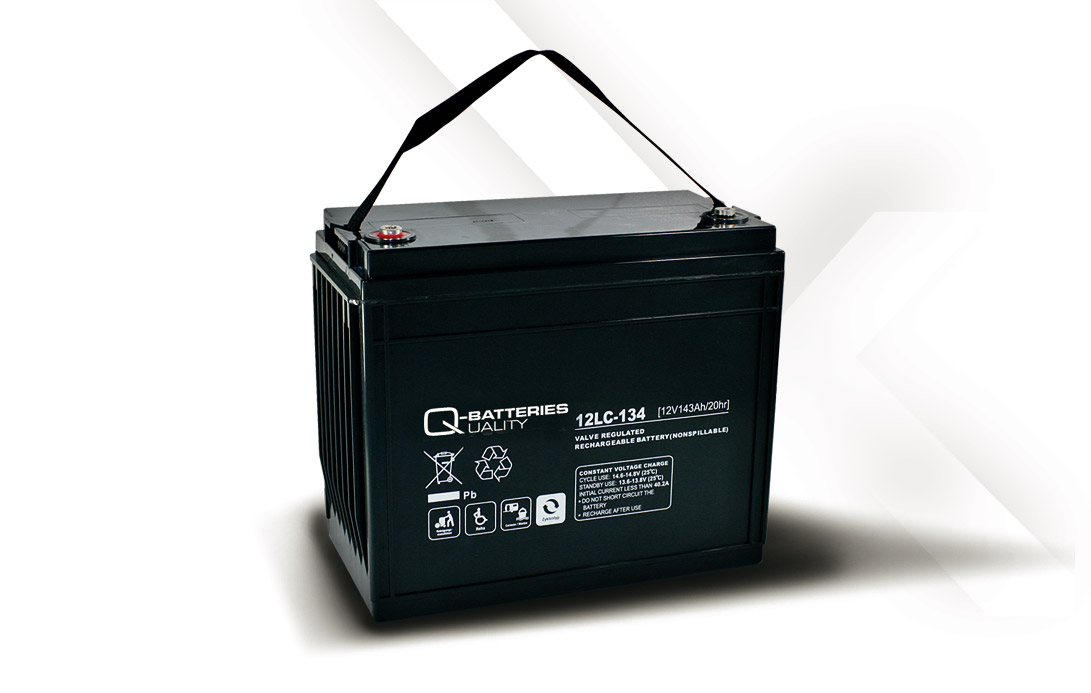 Q-Batteries 12LC-134 / 12V - 143Ah AGM Akku