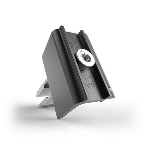 Schletter ProLine Endklemme RapidPro Schwarz eloxiert