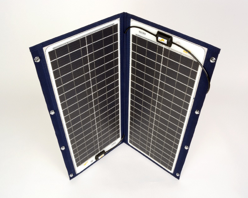 Solarmodule faltbar aus Persenningstoff I Photovoltaik4all
