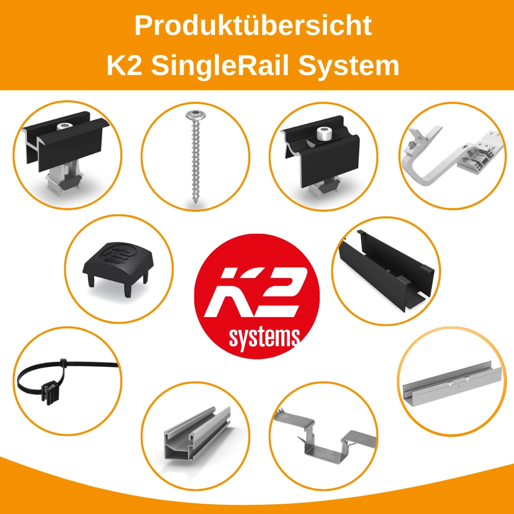 Profil-Schiene, SingleRail-System, Aluminium-Extrusion, Kabelführung, Klemmhalter