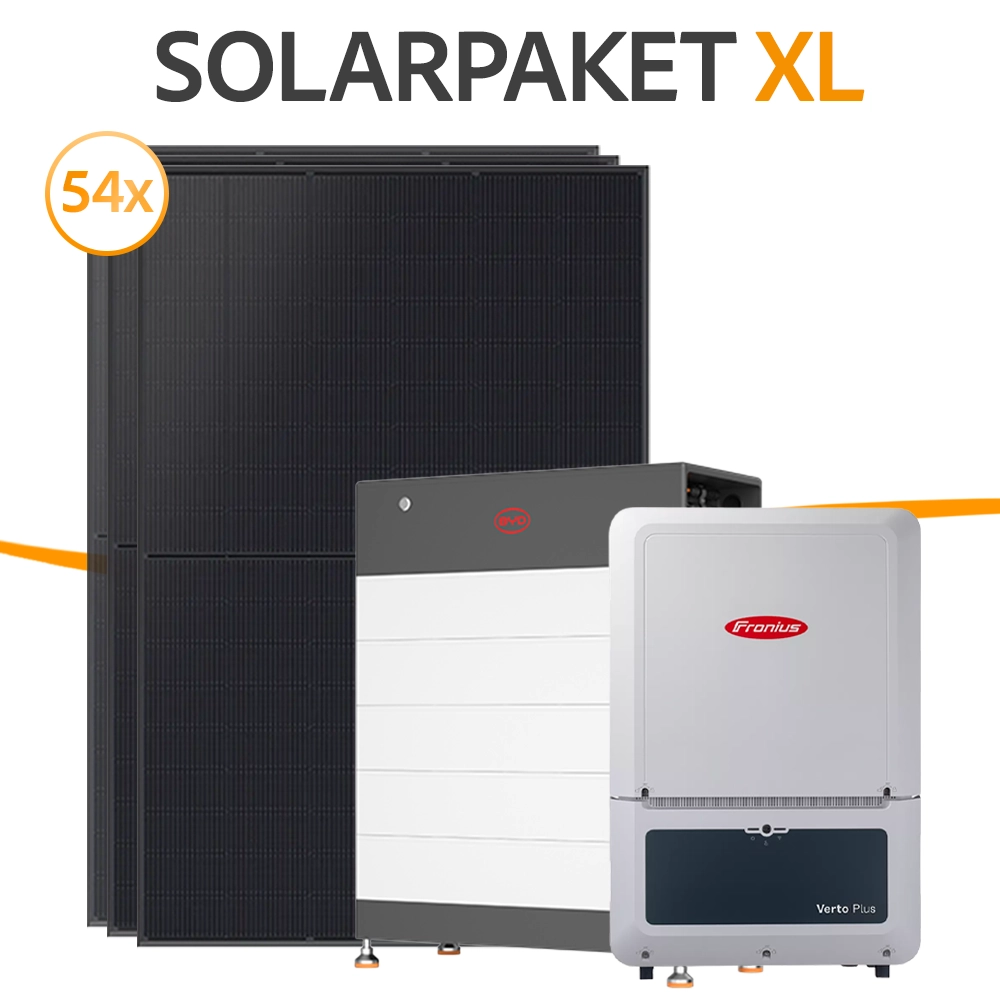 Solarpeket, Komplettset, 6 kWp Anlage, Photovoltaik, Fronius, BYD