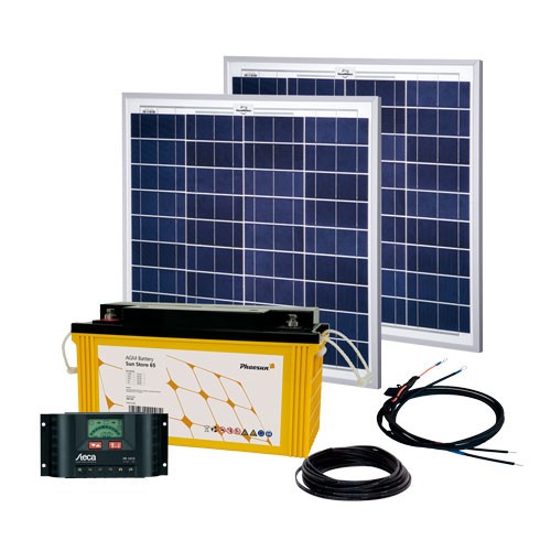 Phaesun Energy Generation Kit Solar Rise Two 2.0 100W/12V
