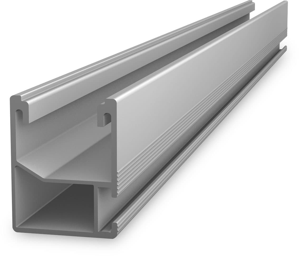Profilierung, Aluminium, Schiene, Gestell, U-Profil