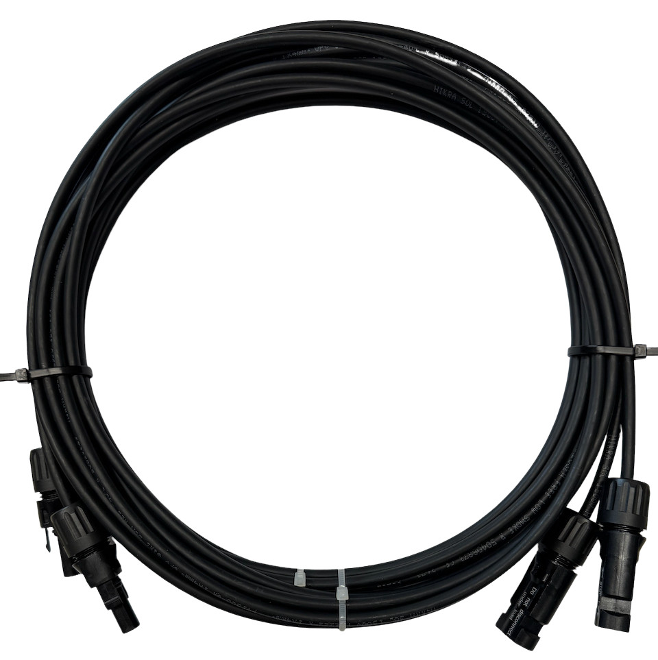 5m Solarkabel Set konfektioniert 4qmm MC4