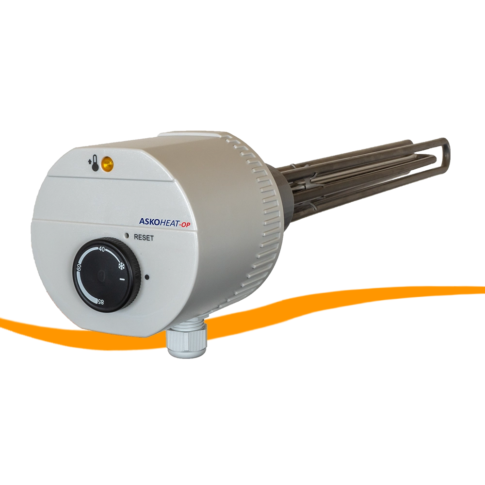 Elektroheizstab, Einschraubheizung, Thermostat, Temperaturregler, Edelstahlheizelement