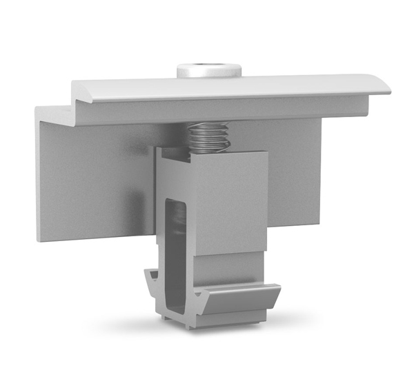 K2 MiniClamp Endklemme 30-50 mm silber