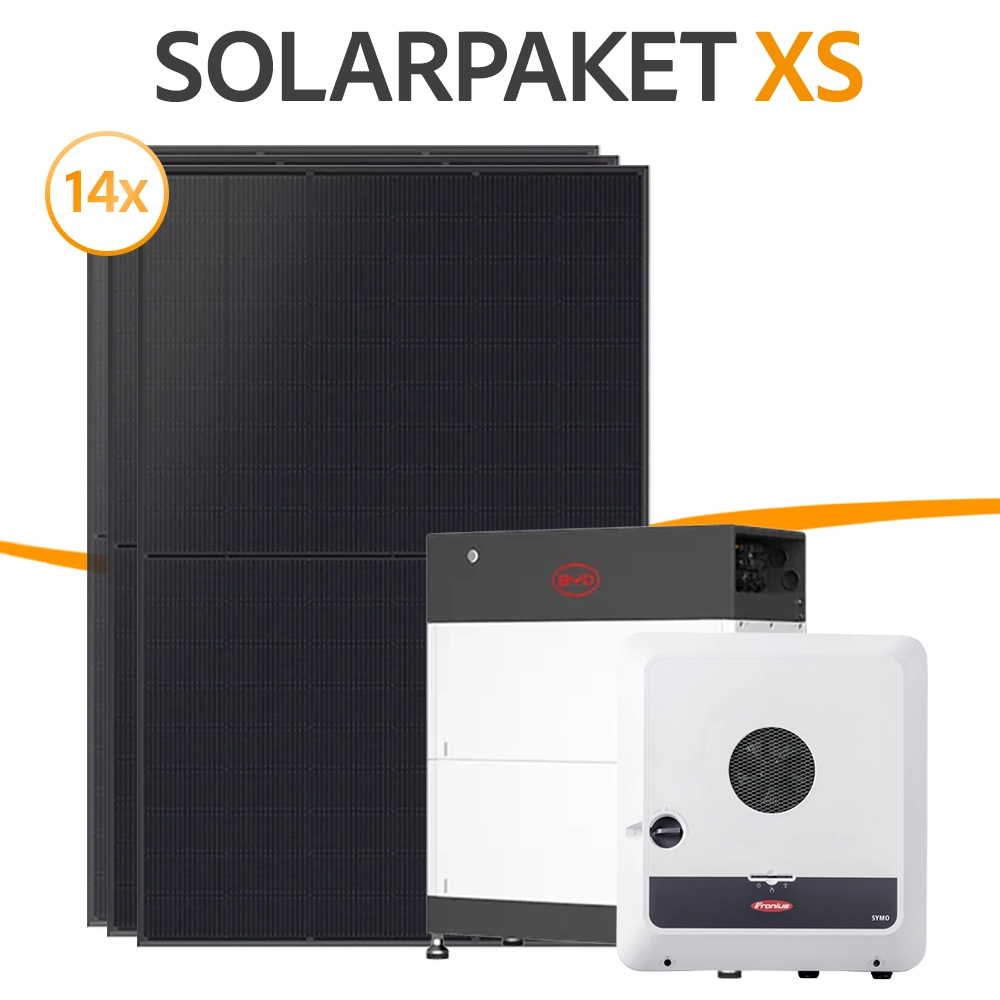 Solarpeket, Komplettset, 6 kWp Anlage, Photovoltaik, Fronius, BYD