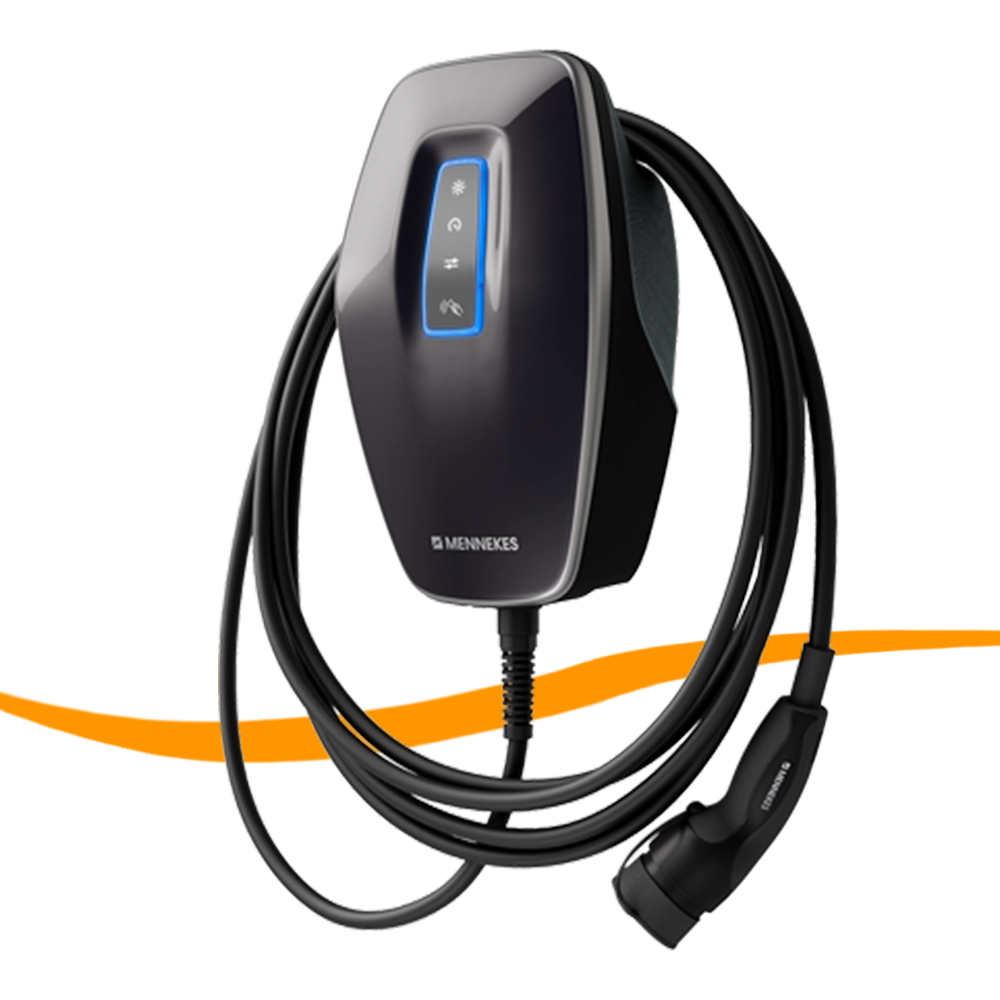 E-Bike Ladegerät, Laden, Schlauchkabel, Halterung, Pumpe